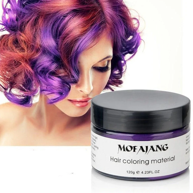 Hair color wax | Water-soluble - apply in minutes - Verick - Image 3