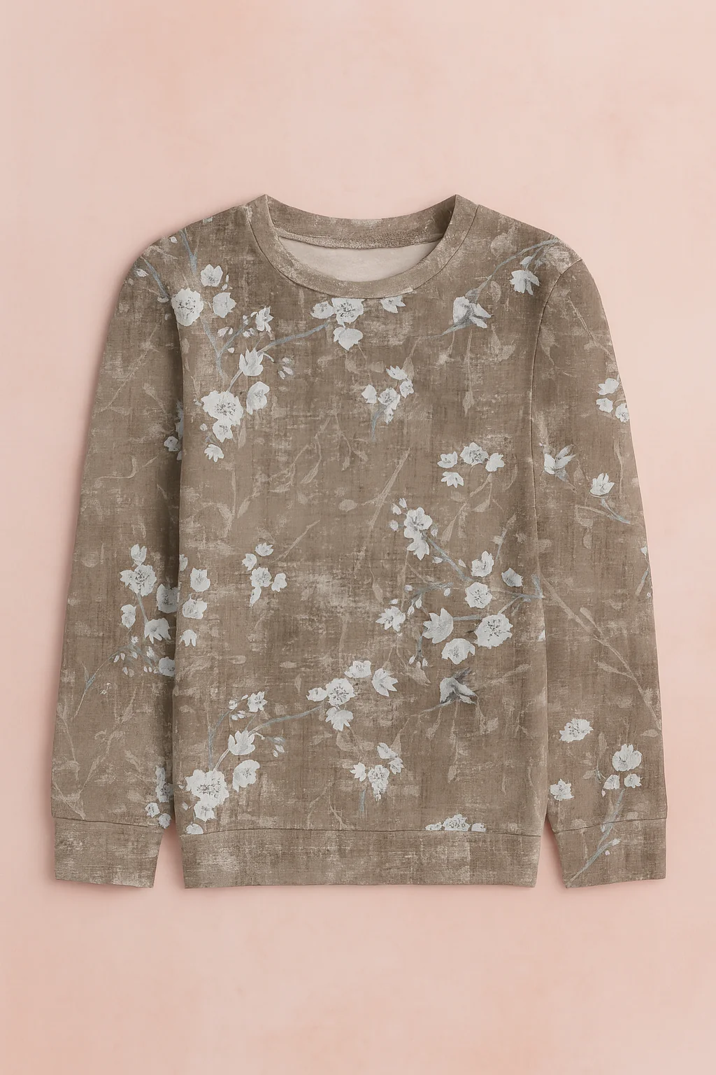 Halina | Vintage Floral Long Sleeve Blouse - Image 2