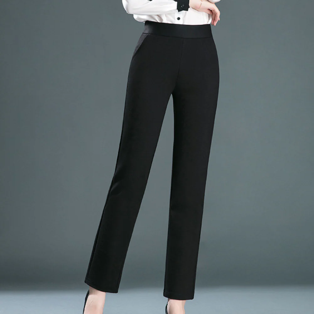 Hannah | Stylish Straight-cut Women's Pants - Image 3