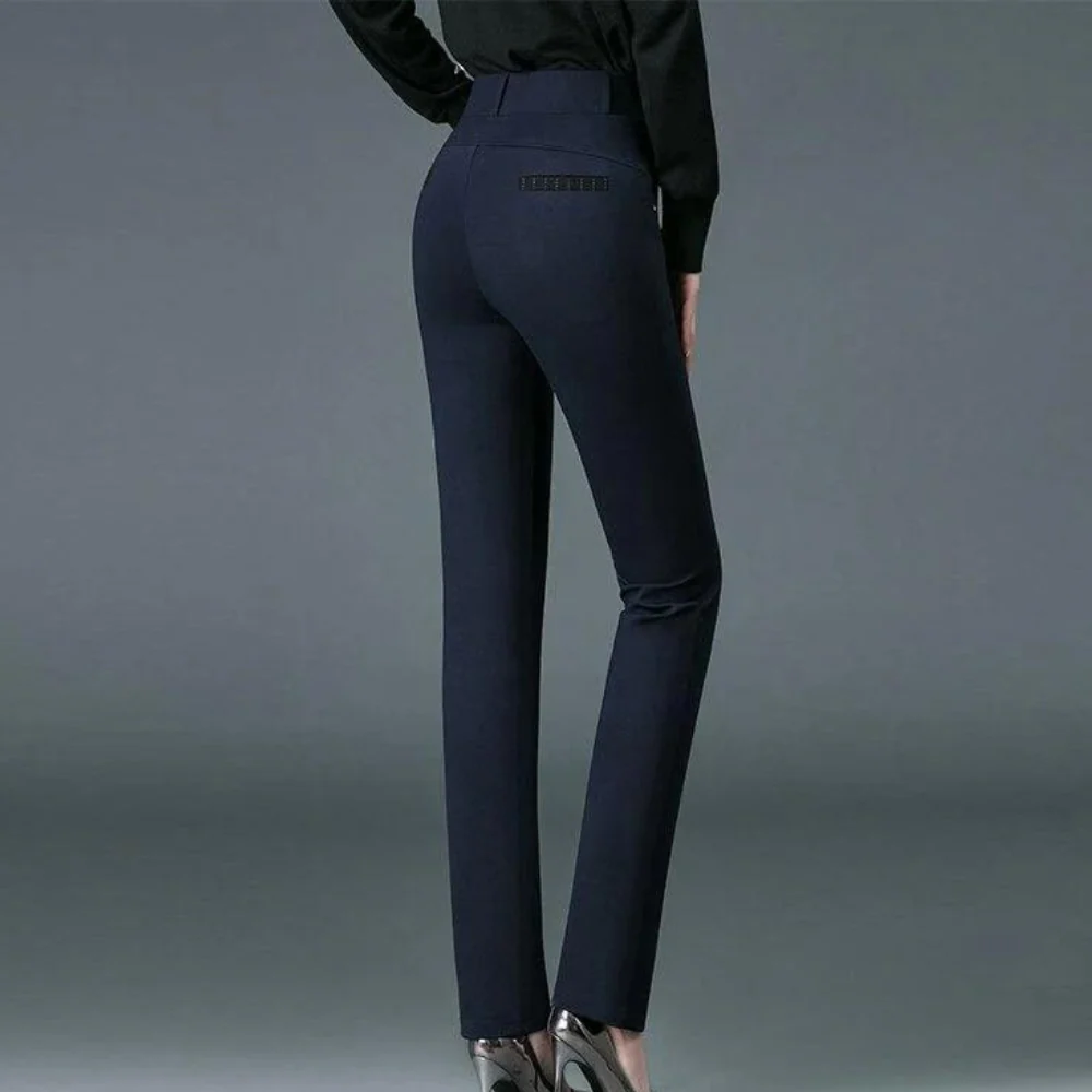 Hannah | Stylish Straight-cut Women's Pants - Image 4