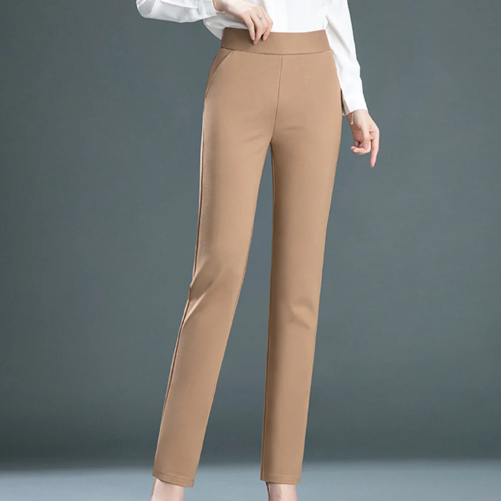 Hannah | Stylish Straight-cut Women's Pants - Image 7