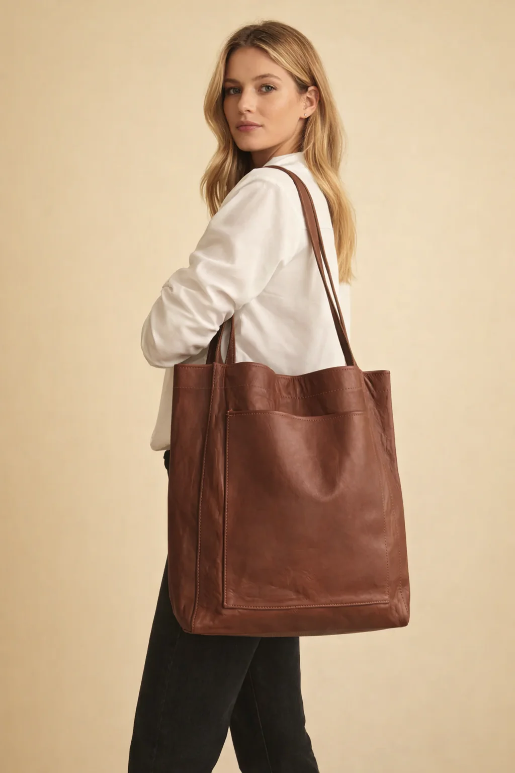 Hannah | Women’s Elegant Large Carryall Bag - Image 4