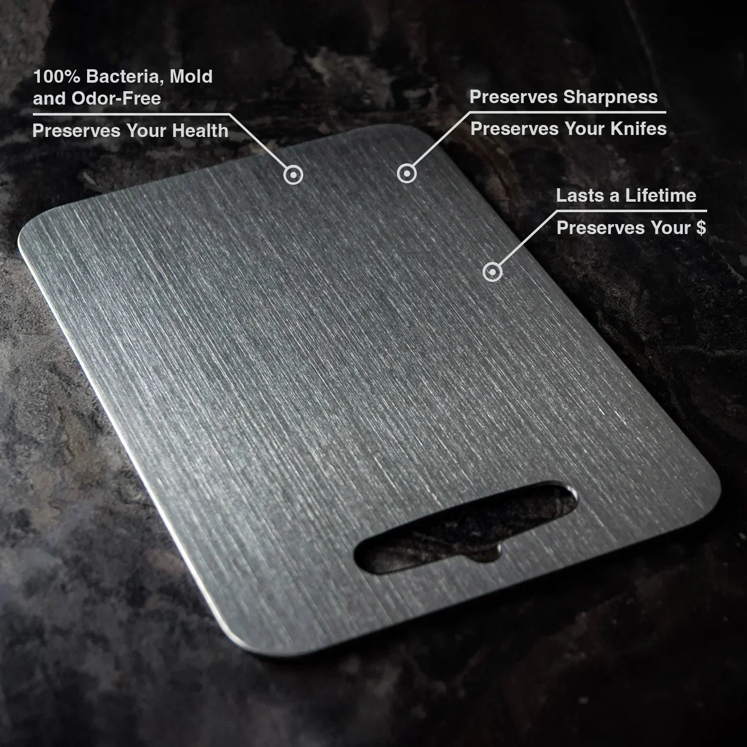 HEALTHY KITCHEN – Titanium kitchen board without BPA and microplastics - Image 3