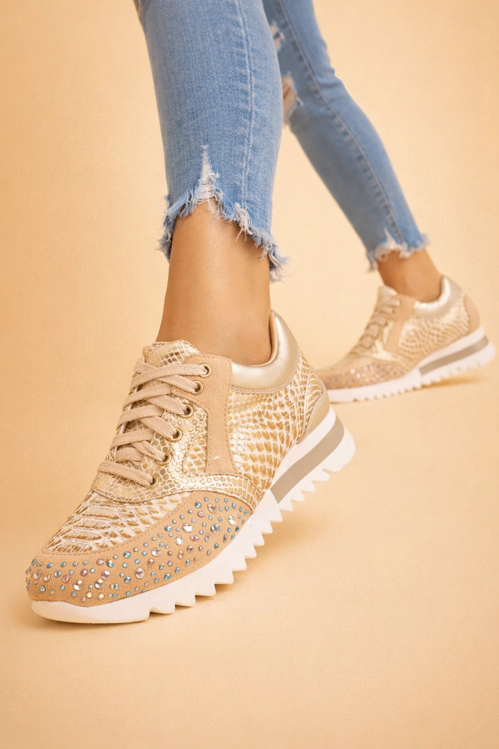Iga | Women’s Chic Fashion Sneakers with All-Day Comfort