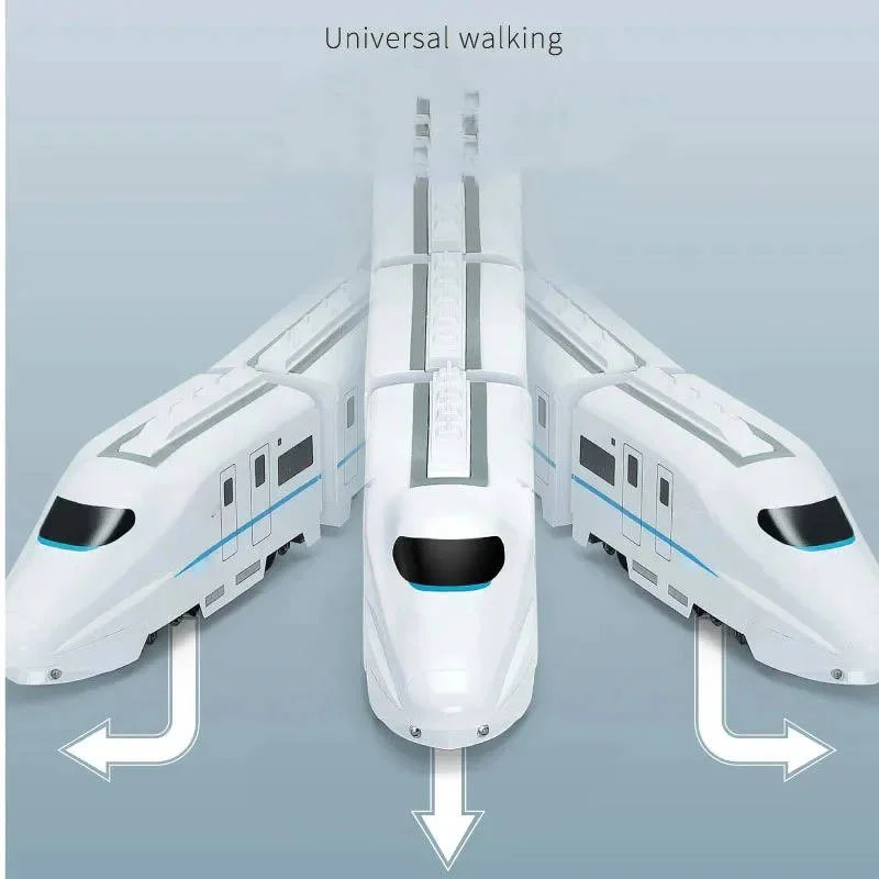 Interactive Train Toy Set for Toddlers – 4 Car Train with Spinning Action, Flashing Lights, and Realistic Sounds - Image 3