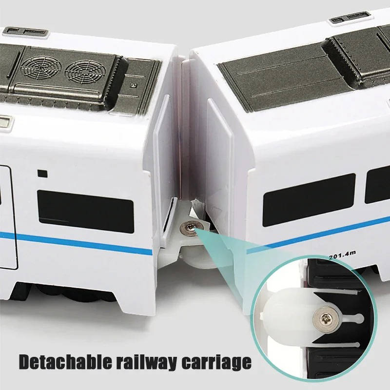 Interactive Train Toy Set for Toddlers – 4 Car Train with Spinning Action, Flashing Lights, and Realistic Sounds - Image 5