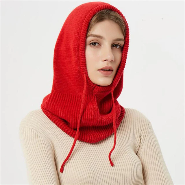 Karen | Cozy winter hooded scarf - Image 2