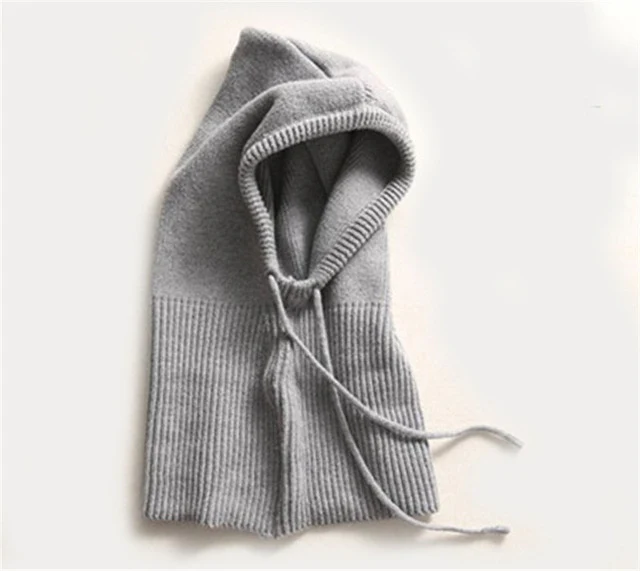 Karen | Cozy winter hooded scarf - Image 3