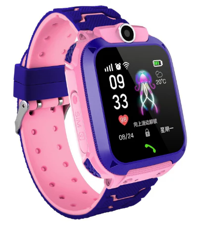 Kidguard GPS Smartwatch 4G for children with real-time location tracking, SOS button and two-way communication. Splash-proof.