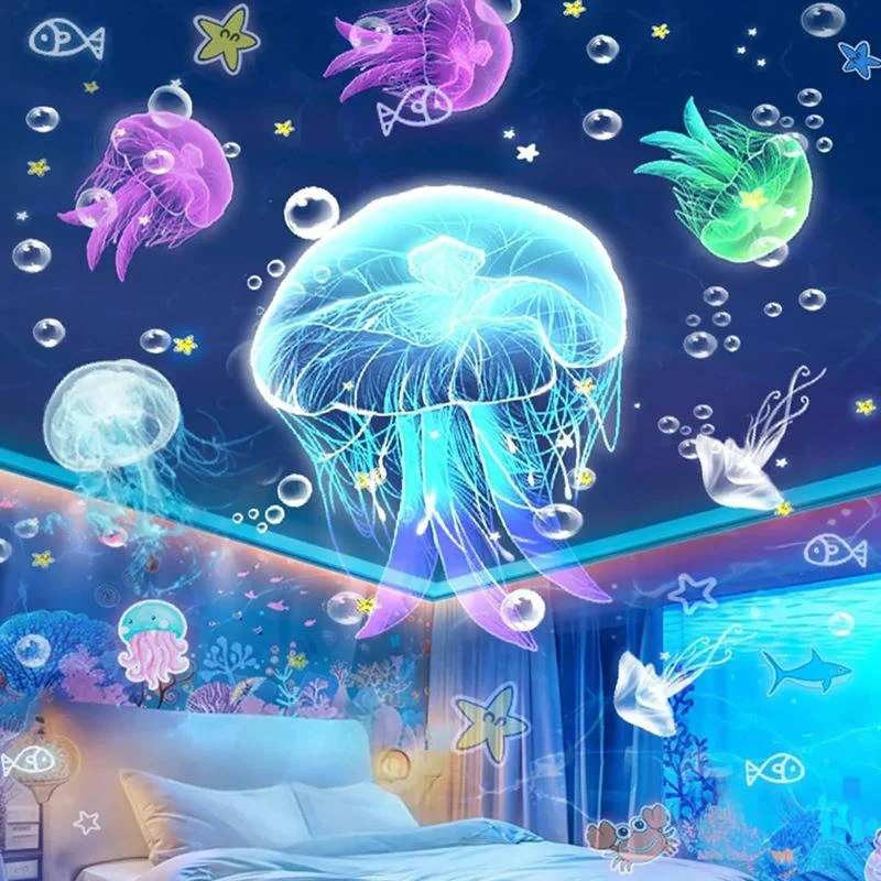 Kids Projector Night Light with Remote Control – 6 Magical Scenes, 5 Color Options, Rotating Light for Soothing Bedtime Experience - Image 6