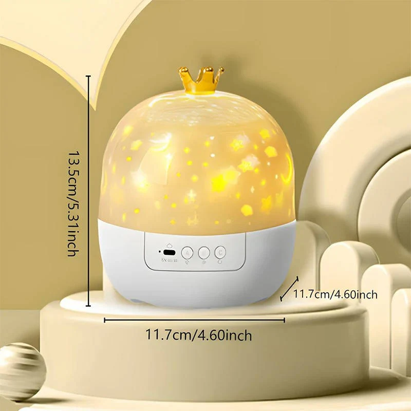 Kids Projector Night Light with Remote Control – 6 Magical Scenes, 5 Color Options, Rotating Light for Soothing Bedtime Experience - Image 7