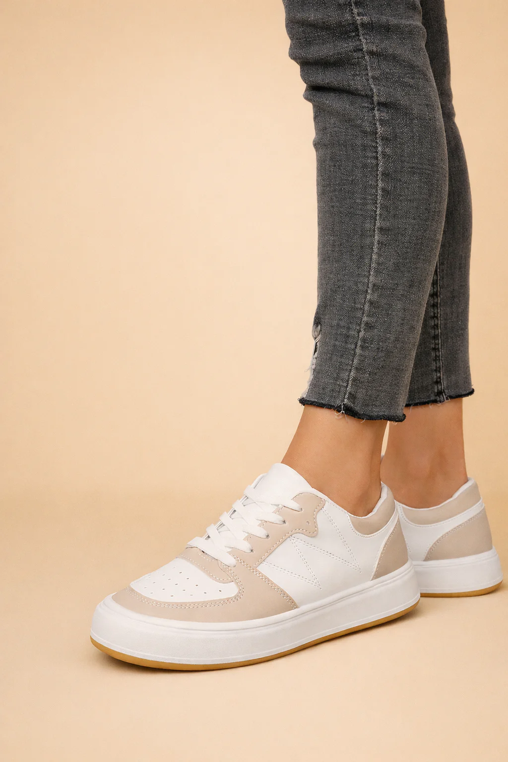 Kinga | Women’s Sporty Cushioned Knit Sneakers with All-Day Comfort