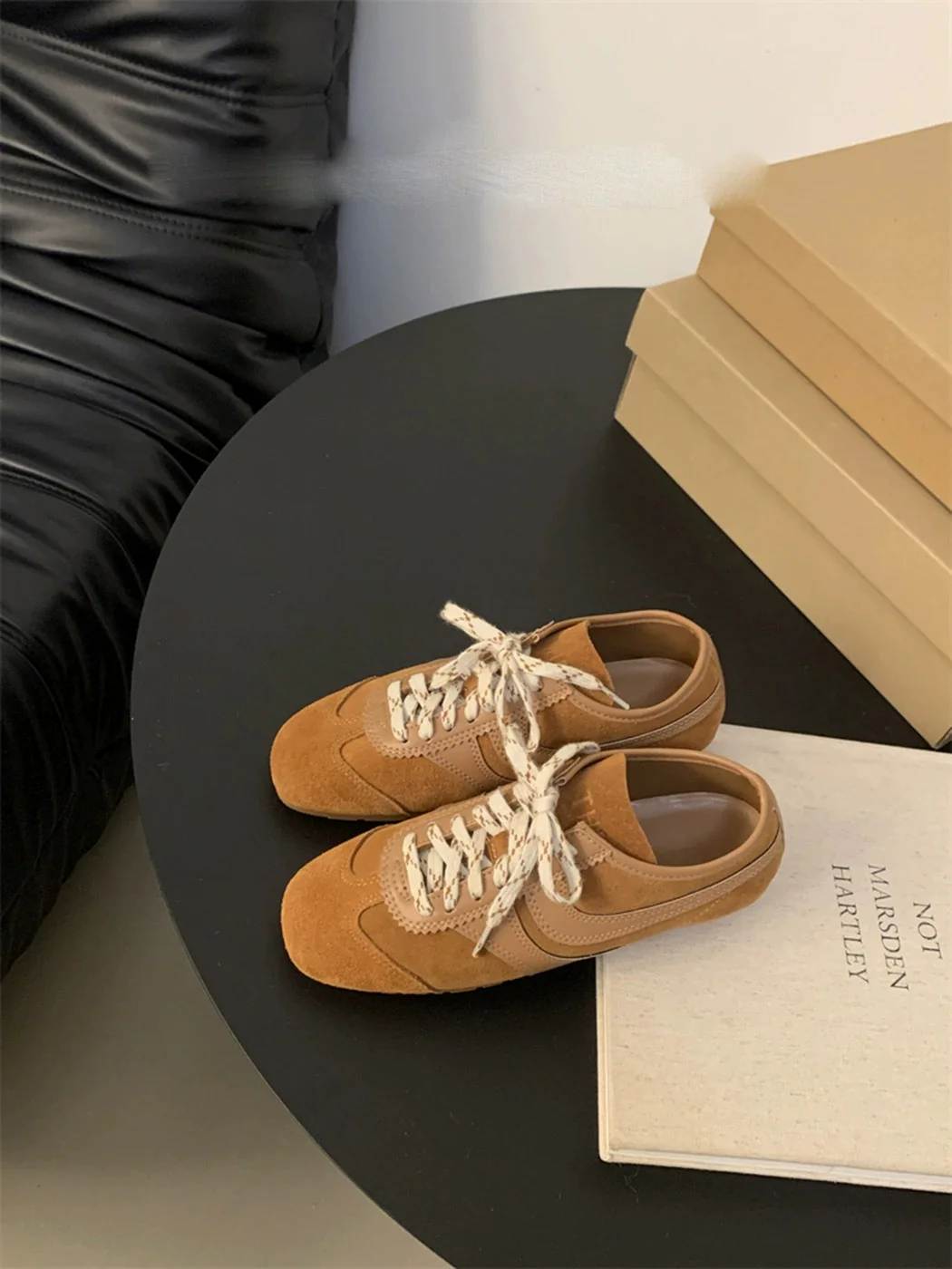 Klara | Women’s Retro Lace-Up Sneakers with All-Day Comfort - Image 3