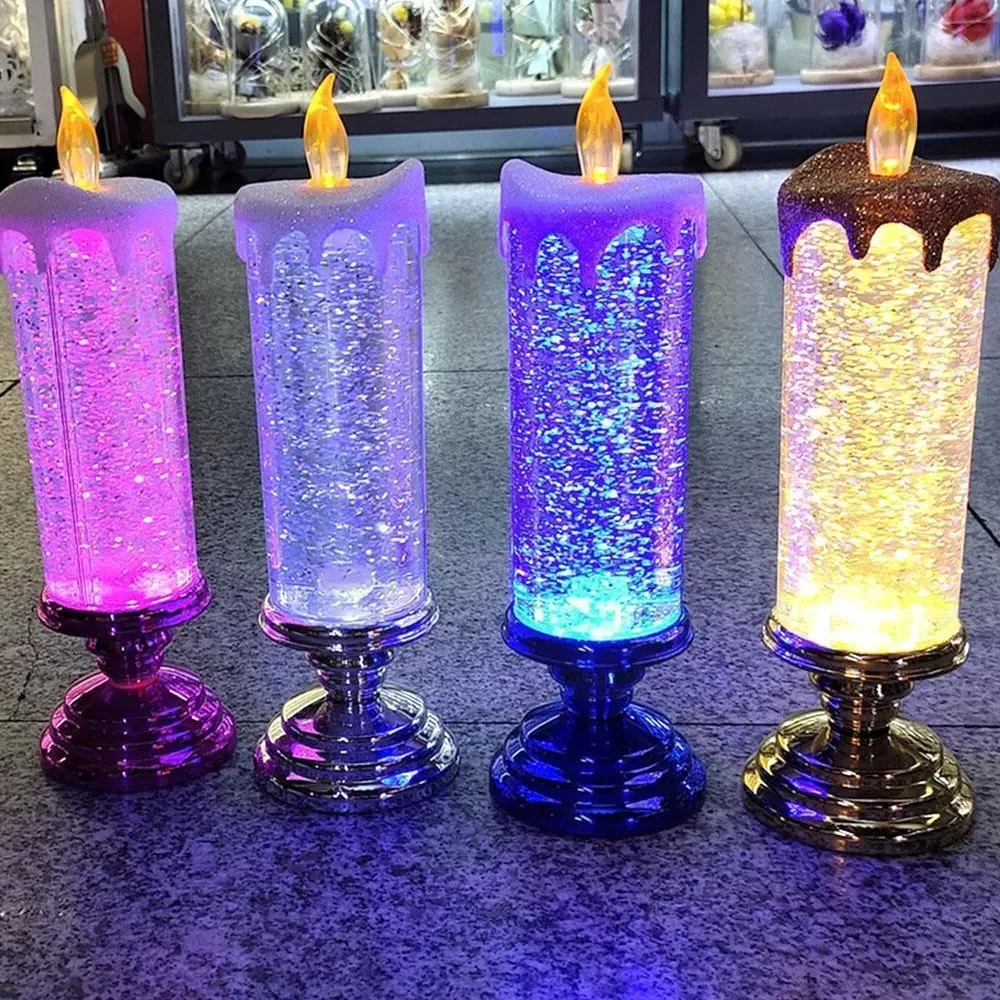 LED Christmas lights rechargeable with glitter - Image 7
