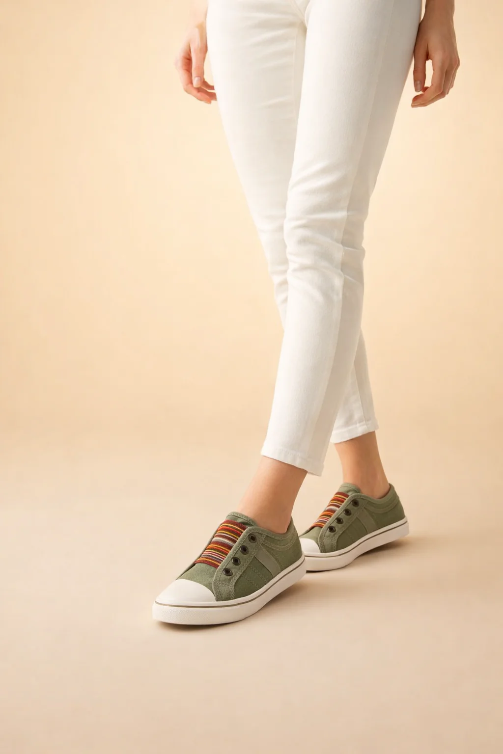 Lella | Women’s Stylish Slip-On Sneakers for Comfortable Everyday Wear - Image 2