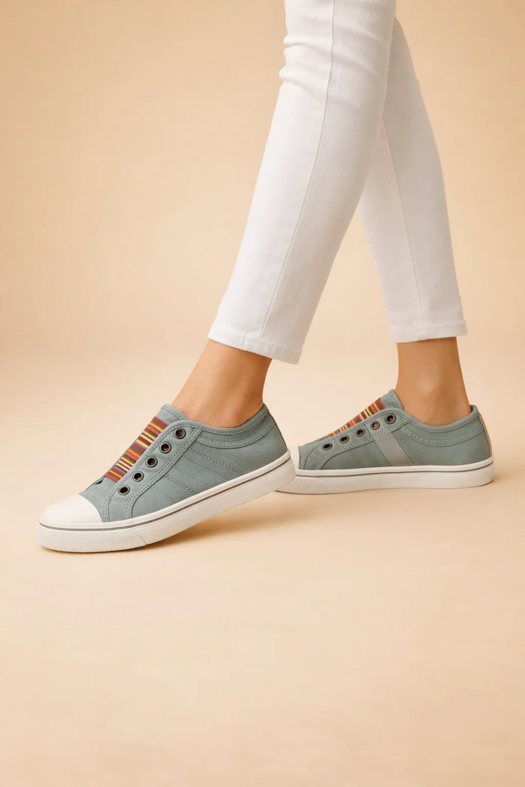 Lella | Women’s Stylish Slip-On Sneakers for Comfortable Everyday Wear - Image 4