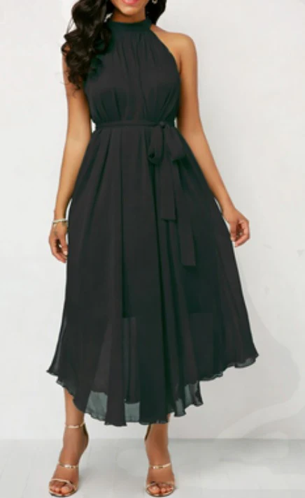Lilah | Elegant Dress with Flared Hem