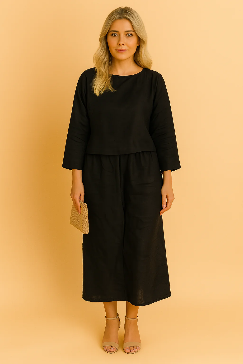 Lily | Airy two pieced set Linen