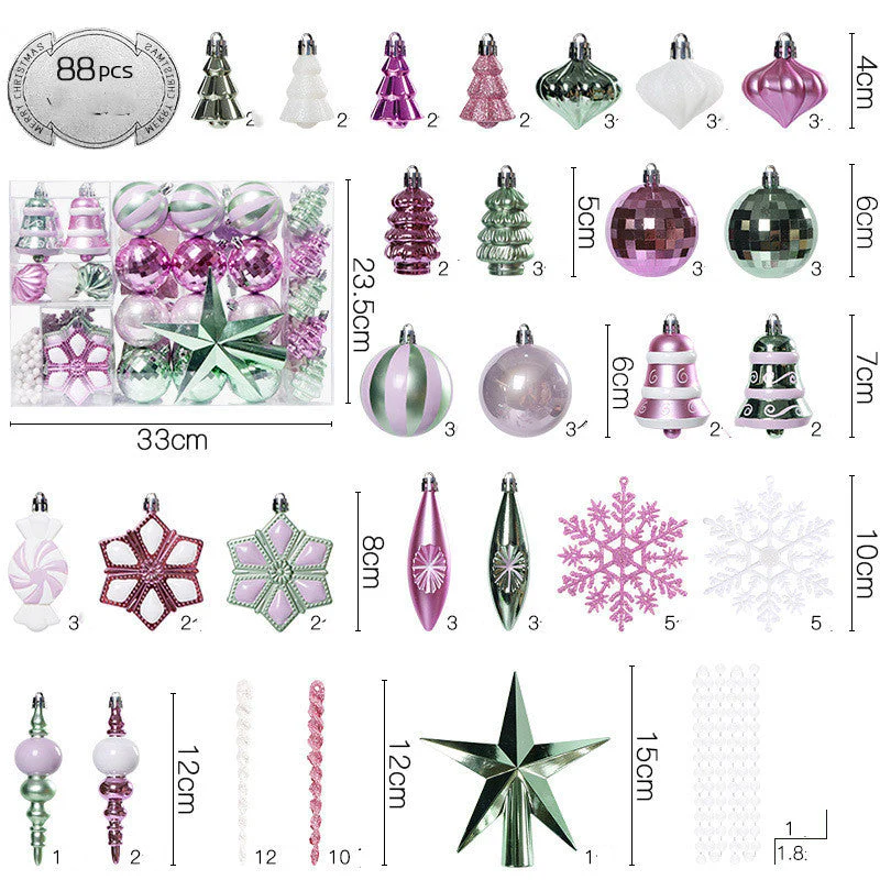 Macaron 88 Christmas Ornament