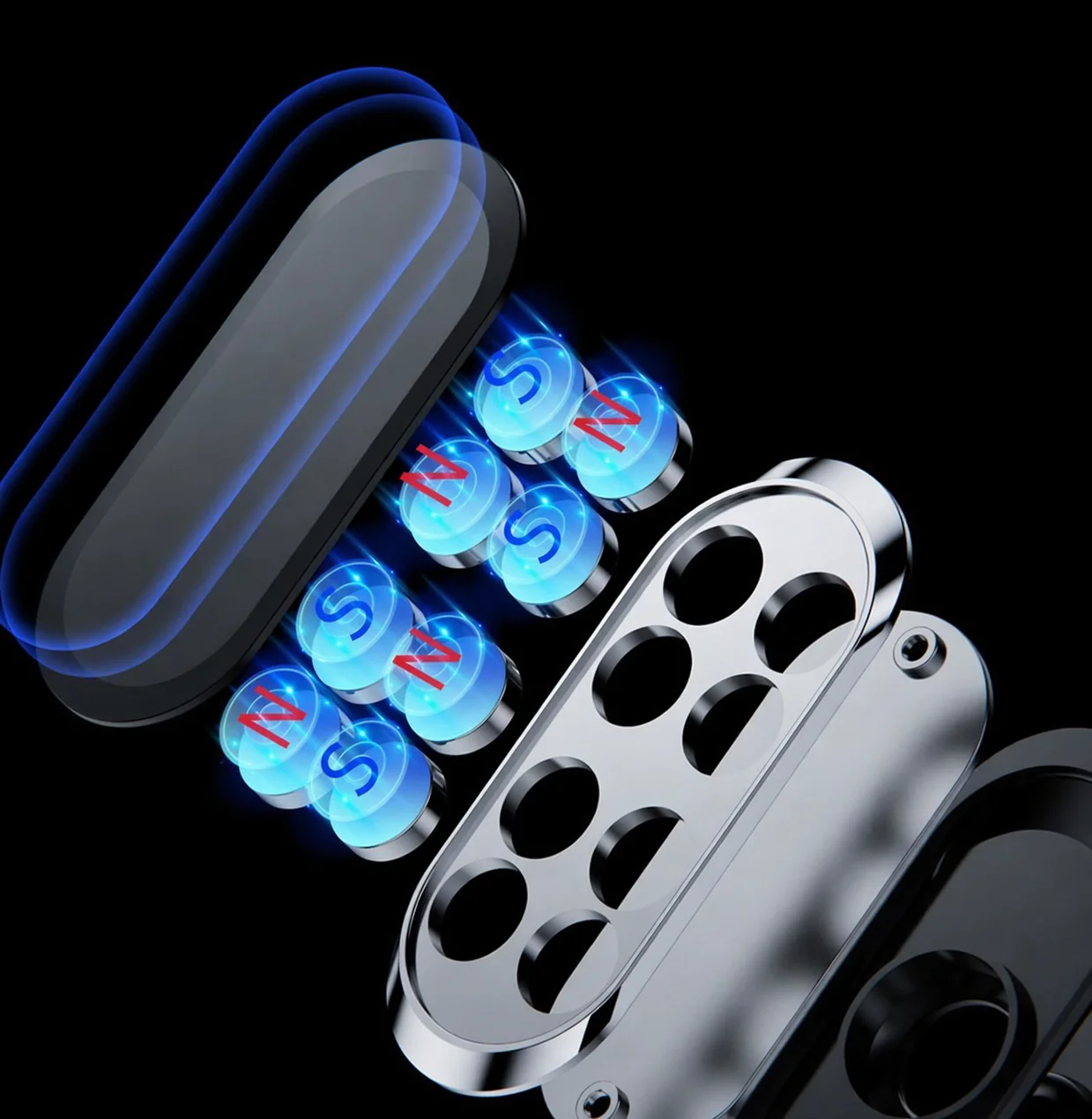 Magnetic phone holder that requires no assembly - Image 2