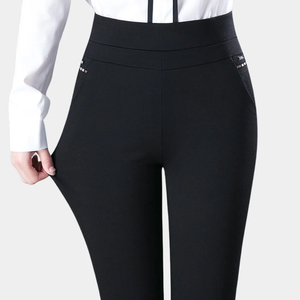 Marie | High Waisted Stretchable Pants - Image 5