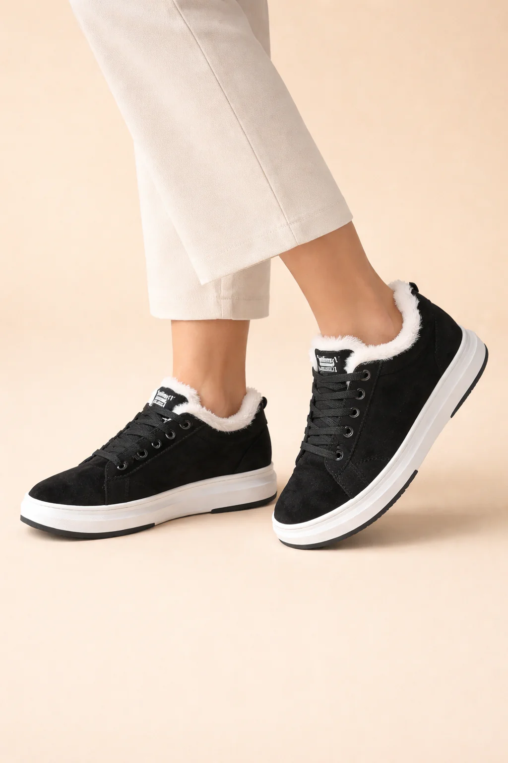 Marta | Women’s Cozy Lace-Up Sneakers with All-Day Comfort - Image 2