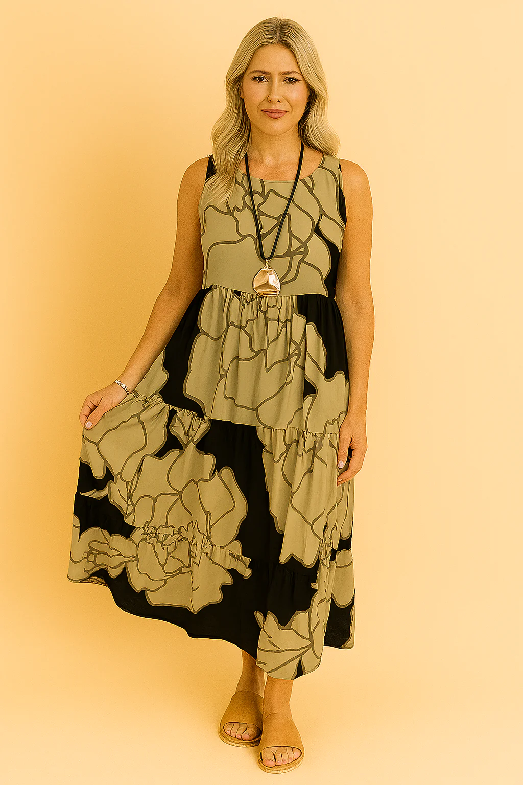 MARY | Elegant Floral Women's Dress - Image 4