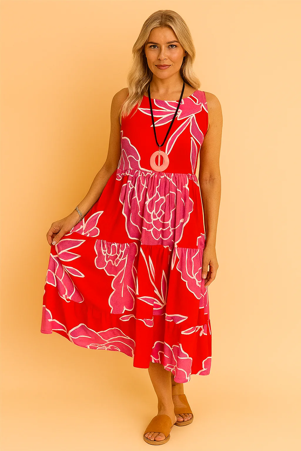 MARY | Elegant Floral Women's Dress - Image 5