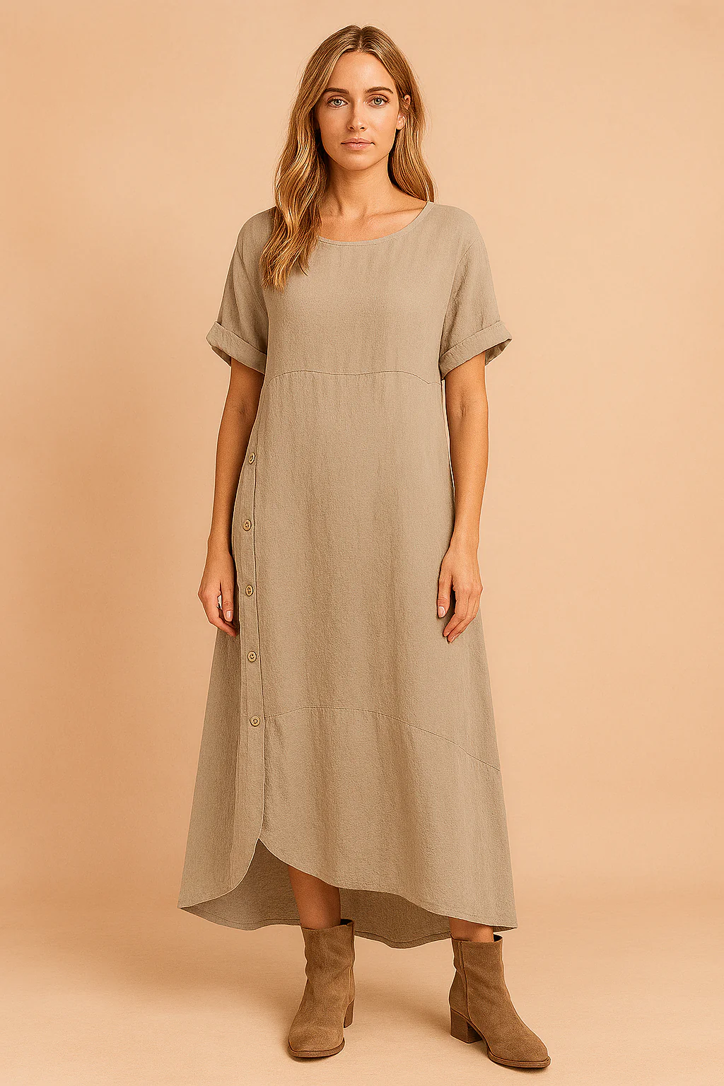Meah | Loose Long Women's Oversized Blouse for Everyday Use