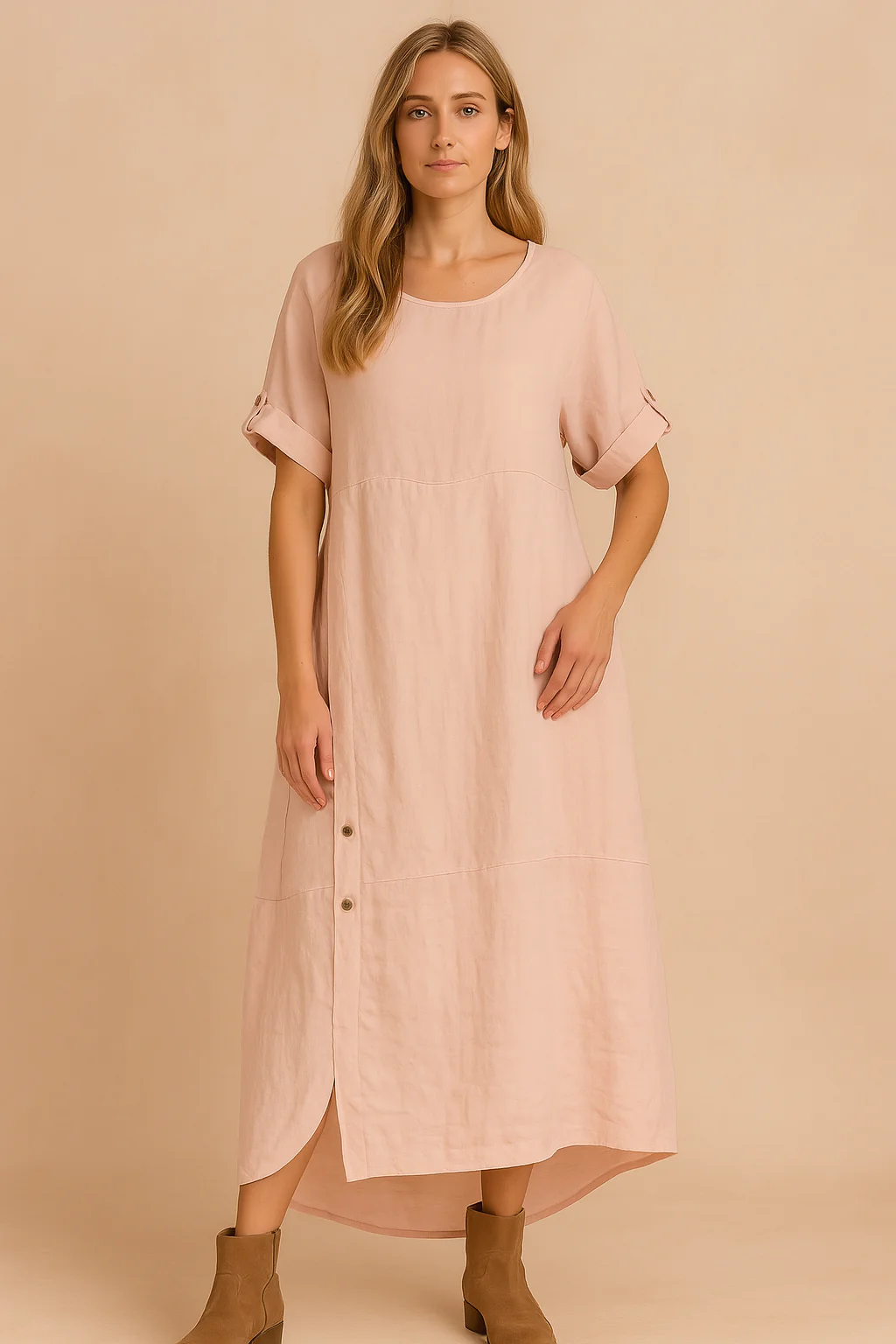 Meah | Loose Long Women's Oversized Blouse for Everyday Use - Image 3
