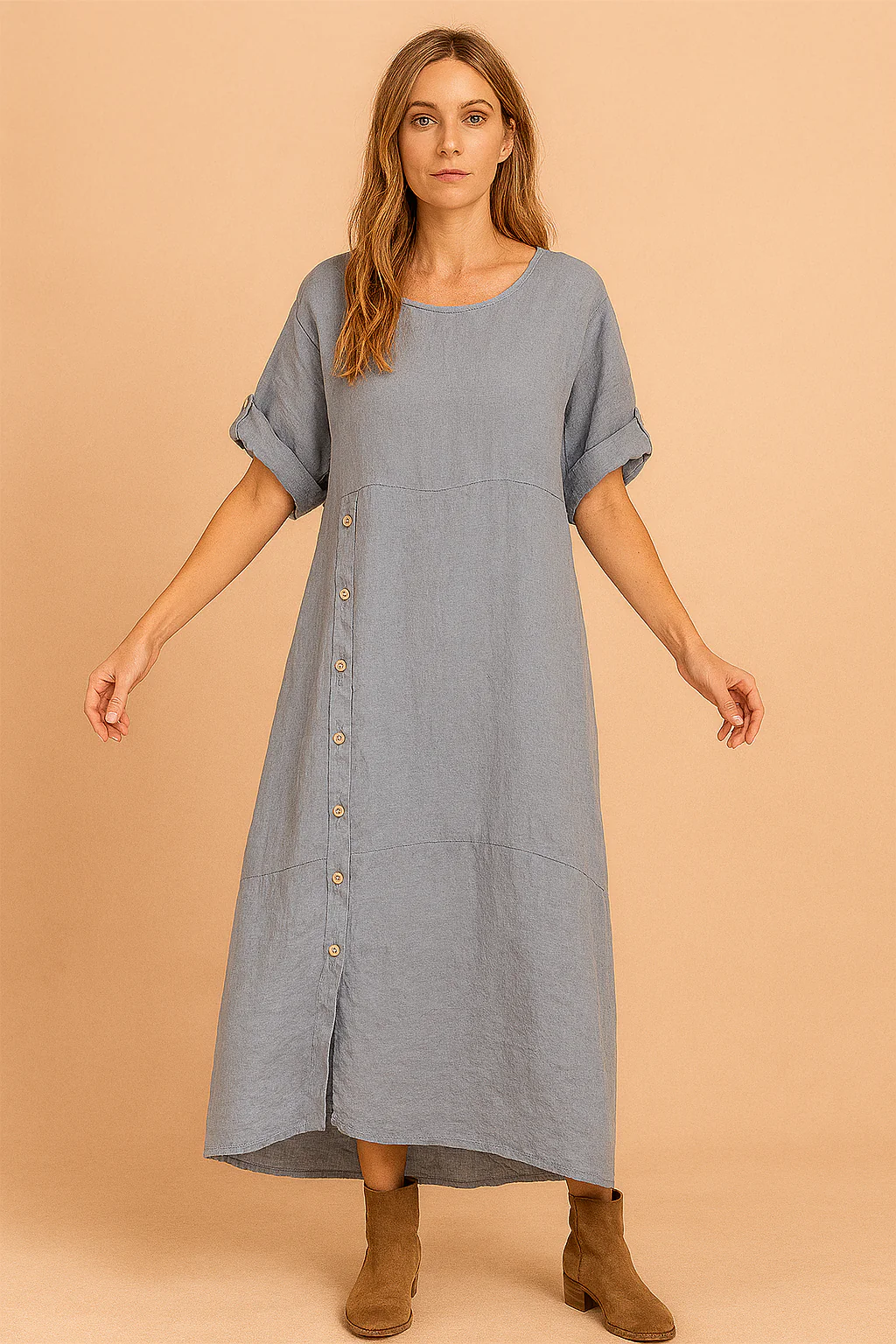 Meah | Loose Long Women's Oversized Blouse for Everyday Use - Image 4
