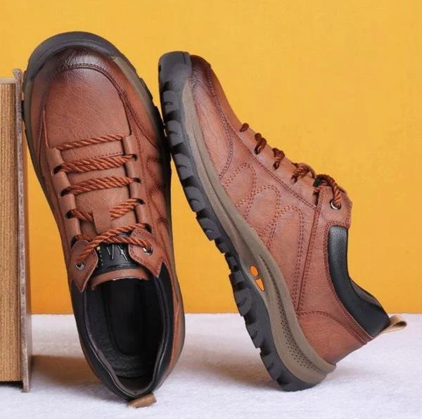 Men's orthopedic shoes made of leather - Image 7