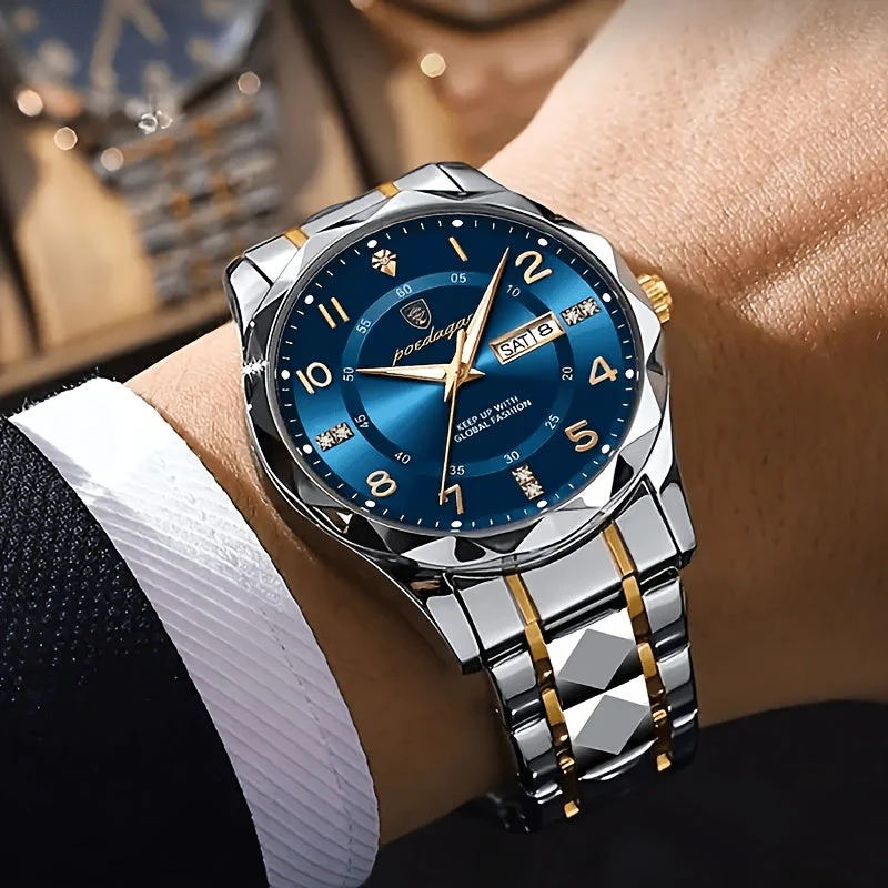Men's sports watch – titanium - Image 4