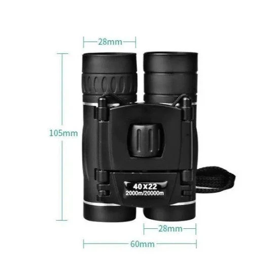 Military HD 40x22 Binoculars Professional Hunting Telescope - Image 4