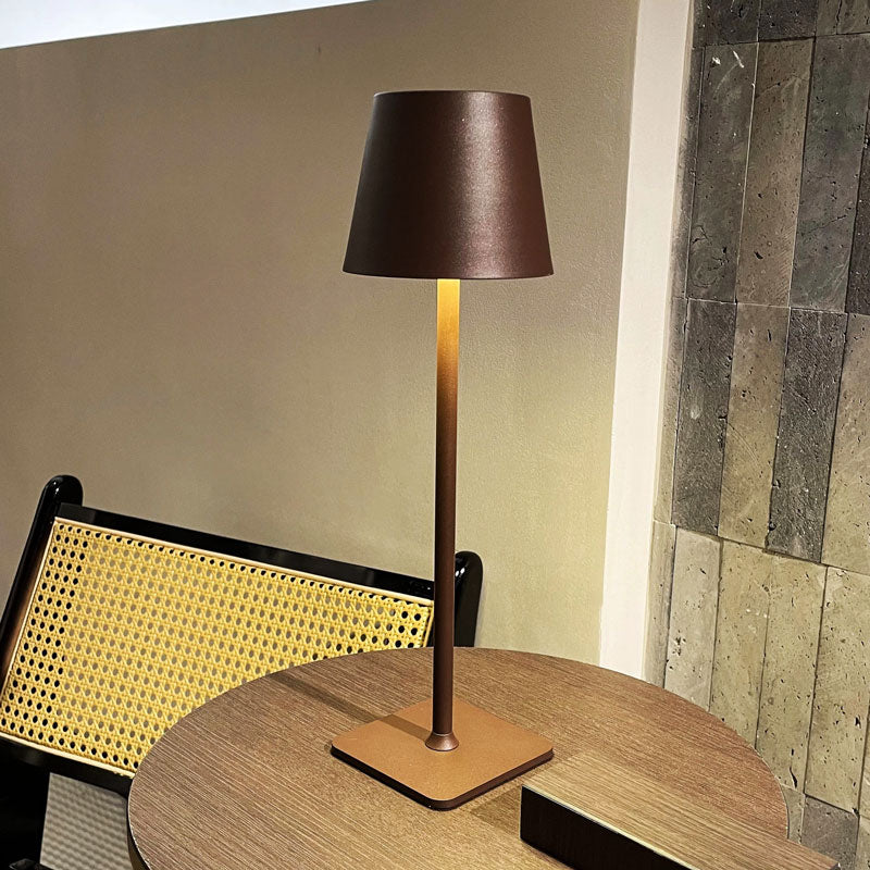 Modern rechargeable wireless LED table lamp | Portable lighting for home, office and outdoor use - Image 12