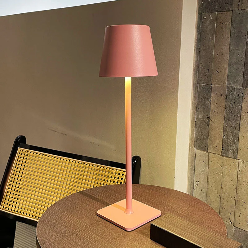 Modern rechargeable wireless LED table lamp | Portable lighting for home, office and outdoor use - Image 13