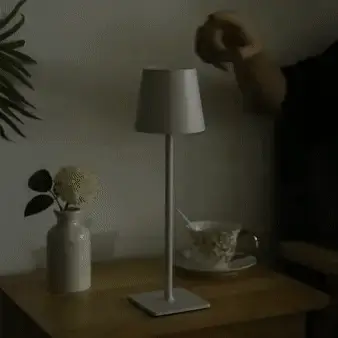 Modern rechargeable wireless LED table lamp | Portable lighting for home, office and outdoor use - Image 2