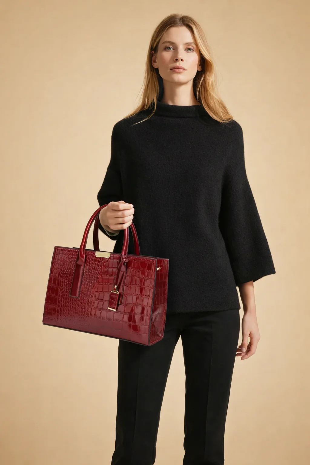 Natalia | Women’s Sophisticated Statement Tote Bag - Image 4