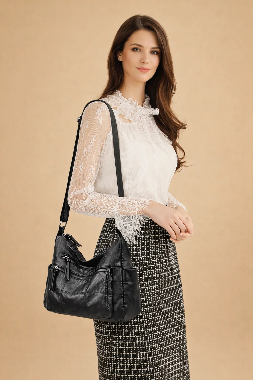 Natalie | Women’s Chic Compact Shoulder Bag - Image 4