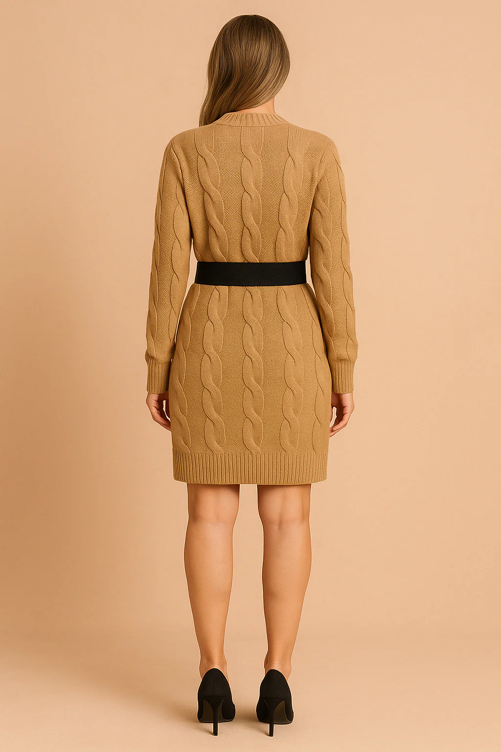 Nathalie | Knitted Sweater Dress - Image 6