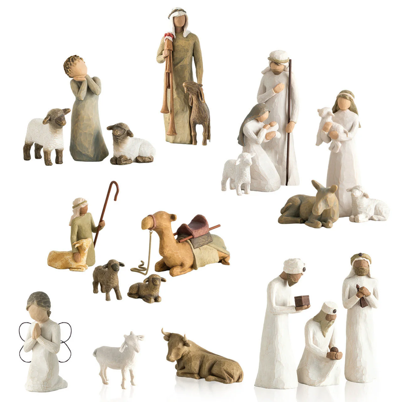 Nativity set with resin and nativity motif - Image 8