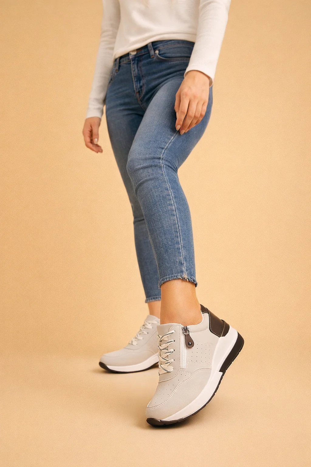 Nikola | Women’s Stylish Low-Top Sneakers with All-Day Comfort