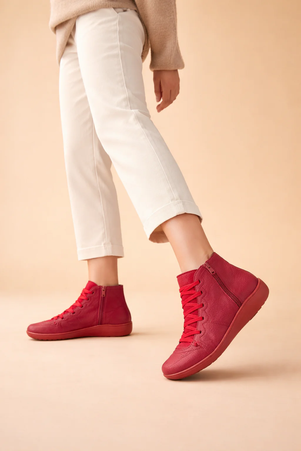Nina | Trendy orthopedic ankle boots - Image 5