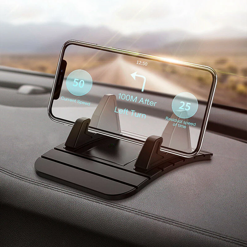 Non-slip phone holder for the car