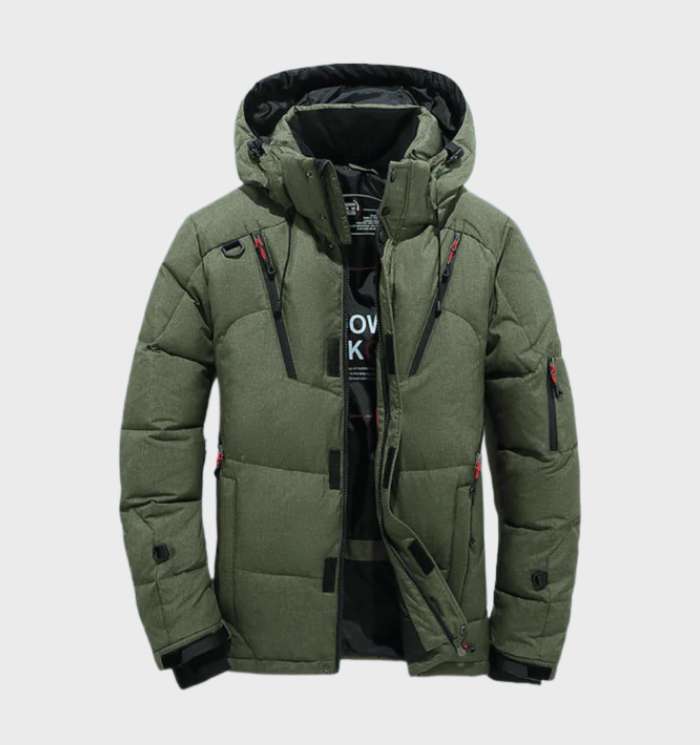 Nordfall - Thickly lined, waterproof and windproof parka winter jacket with fleece
