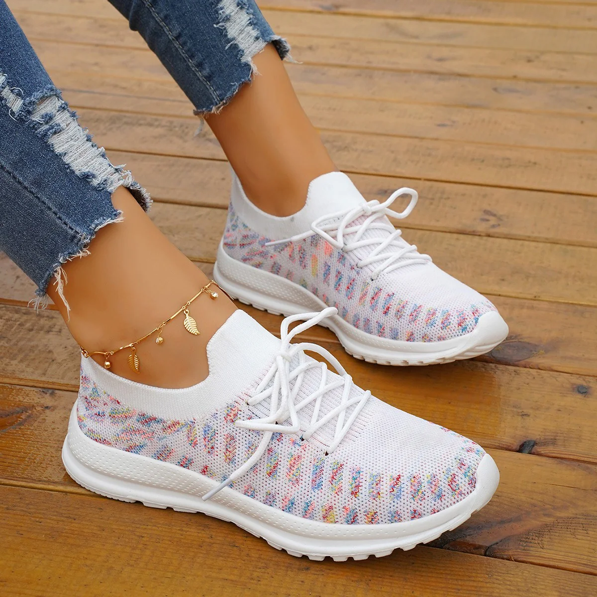 Oksana | Women’s Lightweight Slip-On Sneakers with Breathable All-Day Comfort - Image 3