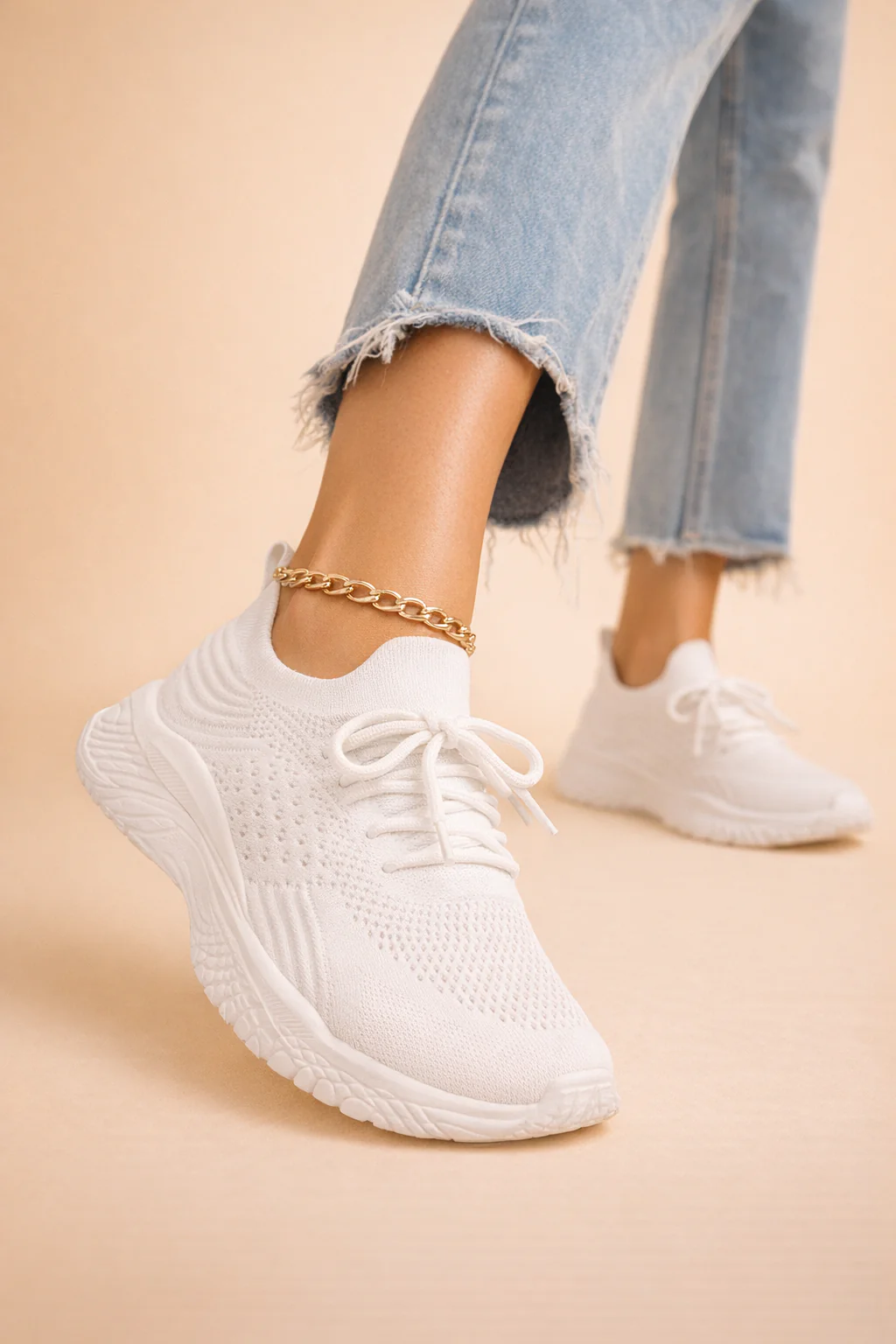 Oliwia | Women’s Comfortable Slip-On Sneakers with Breathable Design - Image 4