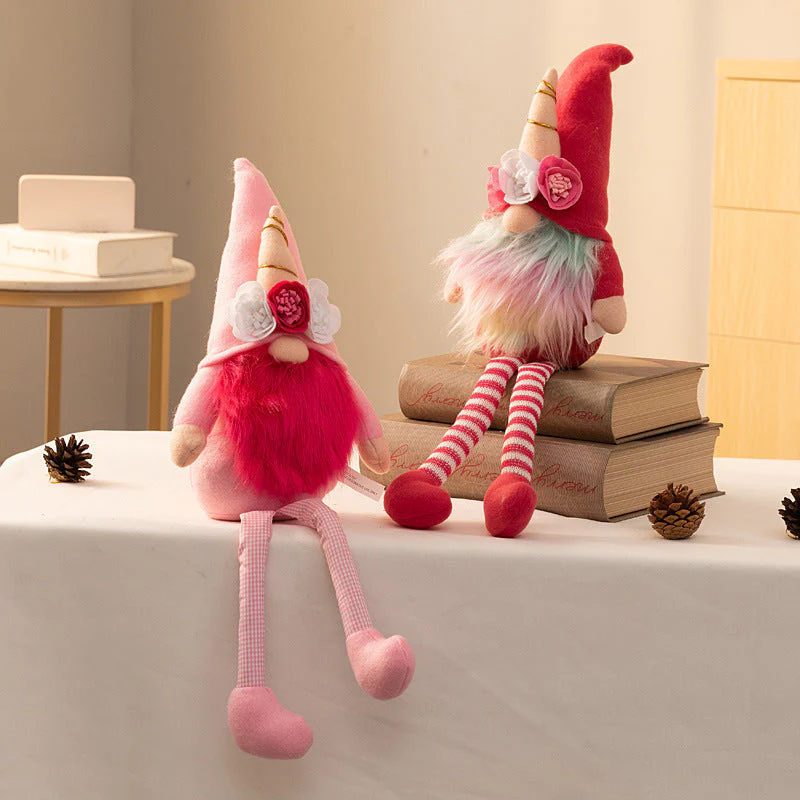 Plush doll Rudolf doll window decoration Nordic doll decorations gift - Image 2