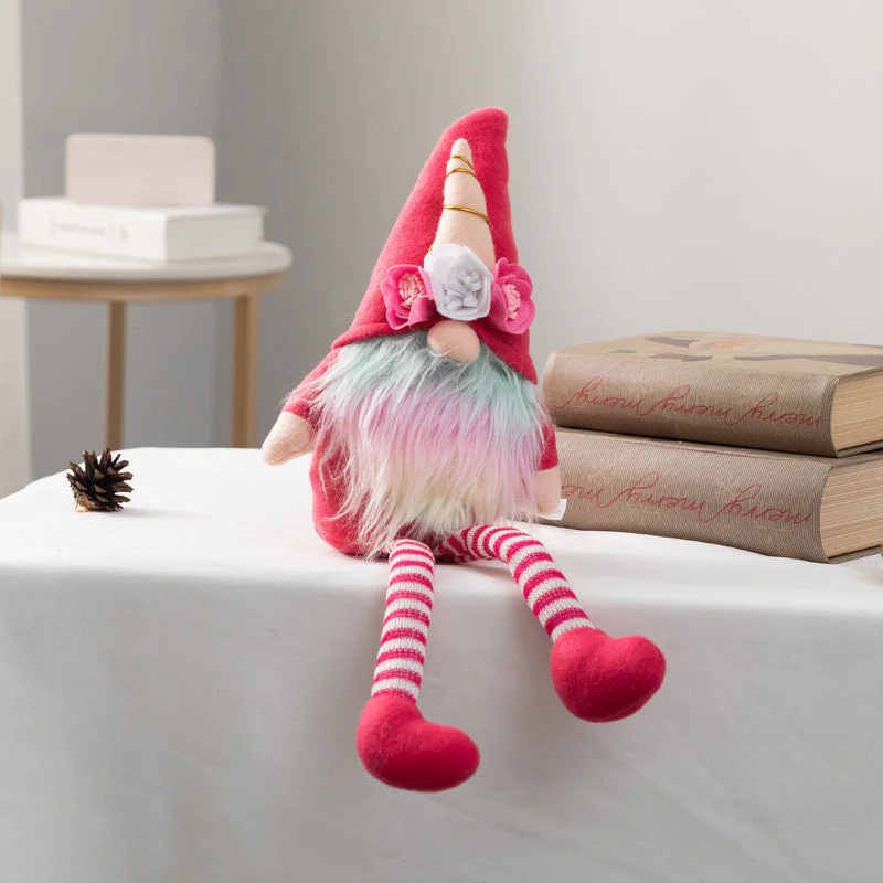 Plush doll Rudolf doll window decoration Nordic doll decorations gift - Image 9