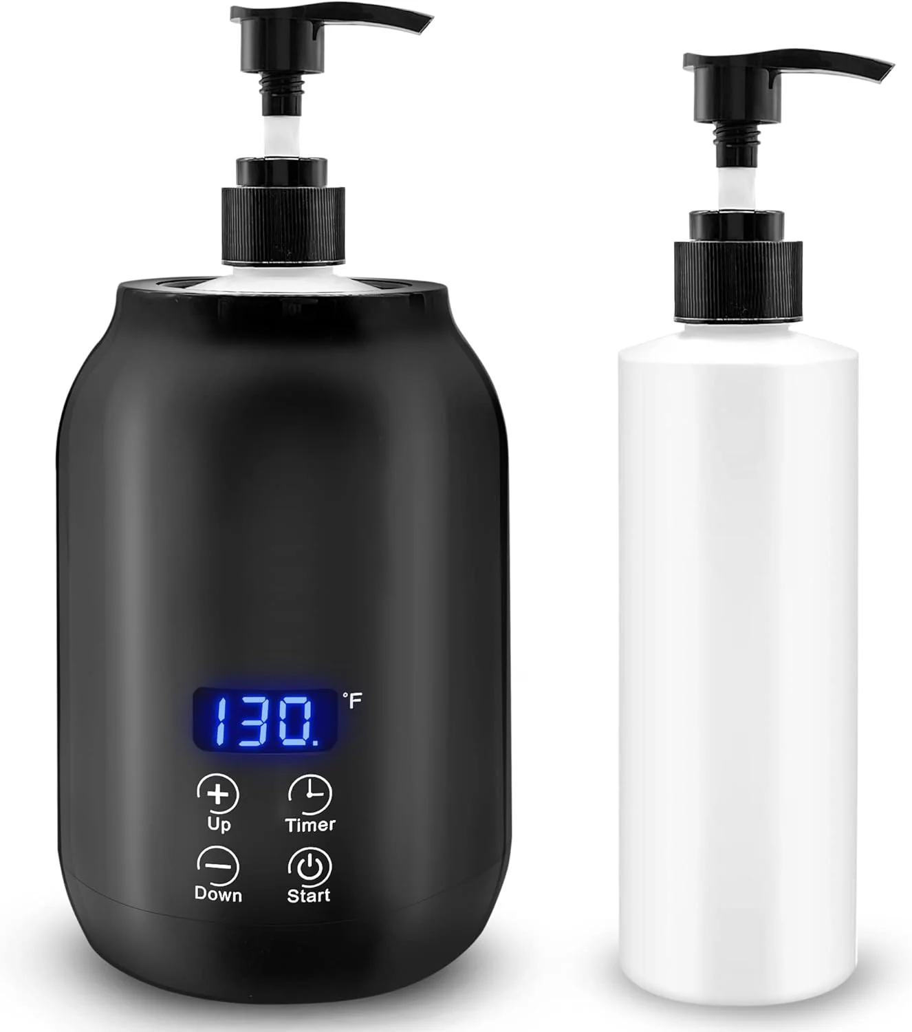 Portable Electric Massage Oil Warmer with Digital Display – Adjustable Temperature Heating for Soothing Massage Experience
